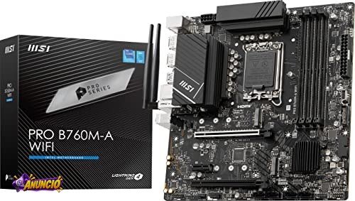 Placa Mãe MSI PRO B760M-A WIFI