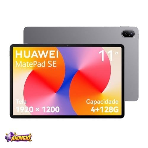 Tablet HUAWEI MatePad SE 11, 4+128GB, Tela HUAWEI FullView de 11"