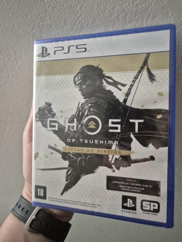 Ghost Of Tsushima - Versão do Diretor PS5 + Frete Grátis