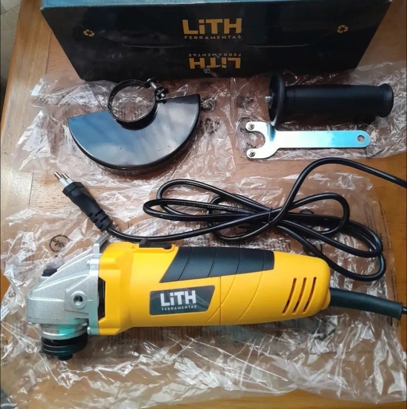 Esmerilhadeira Angular Lith LT3035 600W Disco 125mm