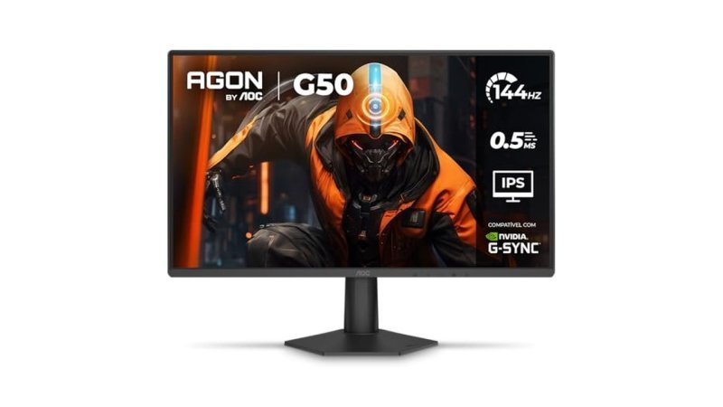 Monitor Gamer AOC AGON G50 24" 144Hz 0,5ms IPS HDR10 G-SYNC 24G50F