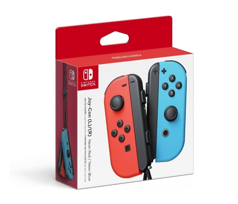 Controles Nintendo Joy-Con 1 - Vermelho e Azul