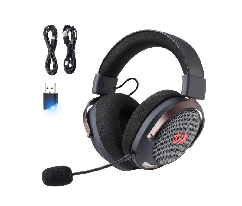 Headset Gamer Redragon Arrow Preto 7.1 Surround H858