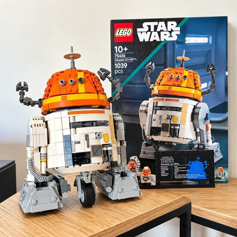 Star Wars: Droide Astromecânico Ahsoka Chopper #75416 (1039 Peças) + Frete Grátis