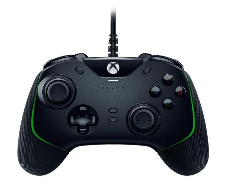 Controle Razer Wolverine V2, Preto e Verde