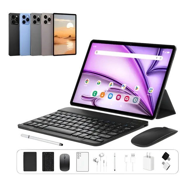 Tablet com Teclado, Mouse e Capa 6GB RAM 128GB