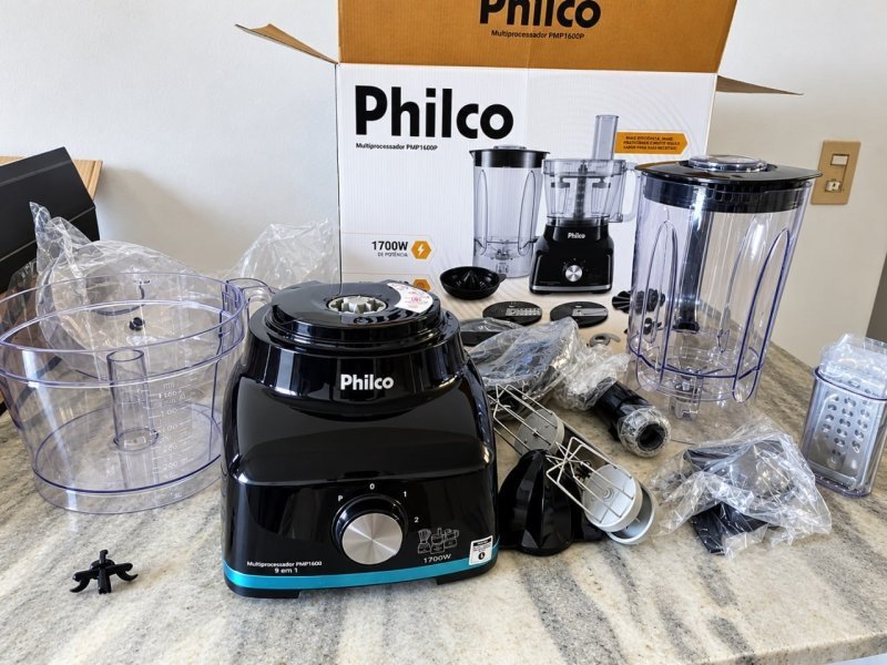 Philco Multiprocessador PMP1600P 9 em 1 1700W 2,1 Litros