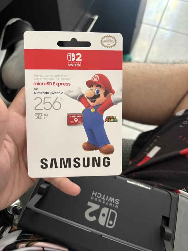 Cartão microSD Express Samsung 256GB para Nintendo Switch 2 + Frete Grátis