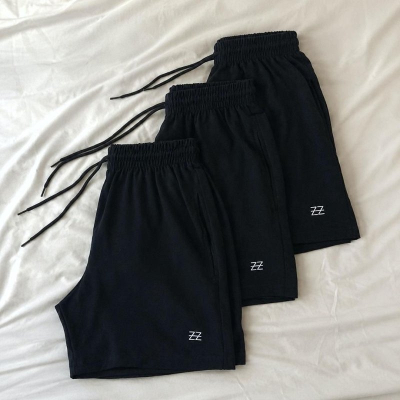 Kit 3 Bermudas Premium Luzzoo (P ao GG)