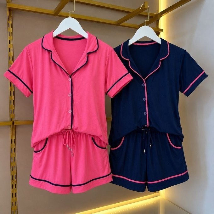 Pijama Americano Baby Doll + Frete Grátis