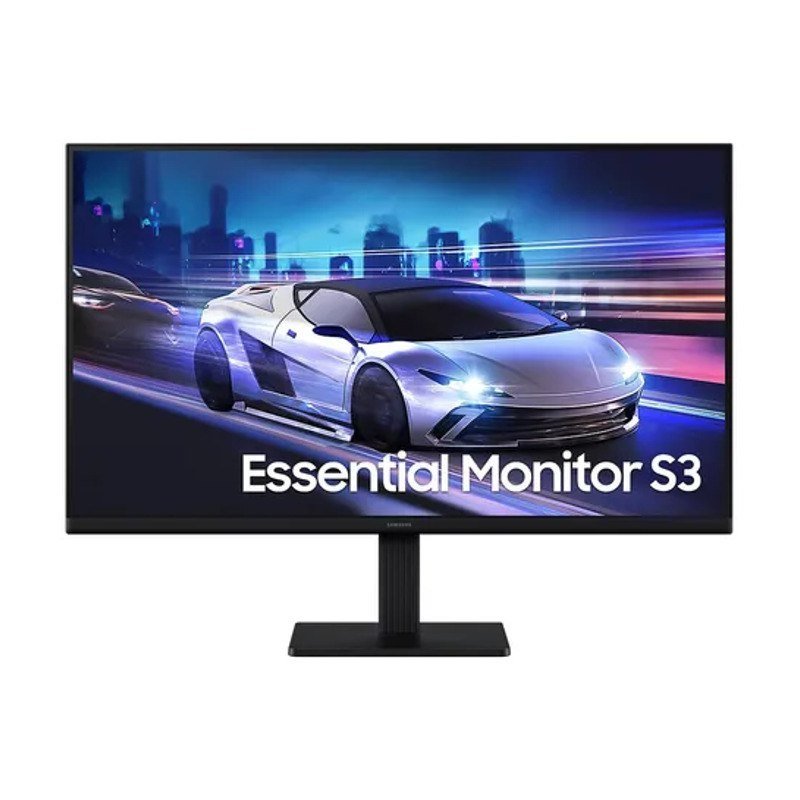 Monitor Gamer Samsung Essential S3, 24" FHD, 120 Hz, HDMI, Preto