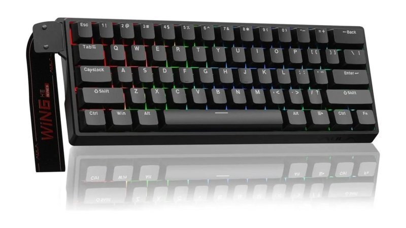 Teclado Magnético Aula Win68 68% Cor de teclado Preto