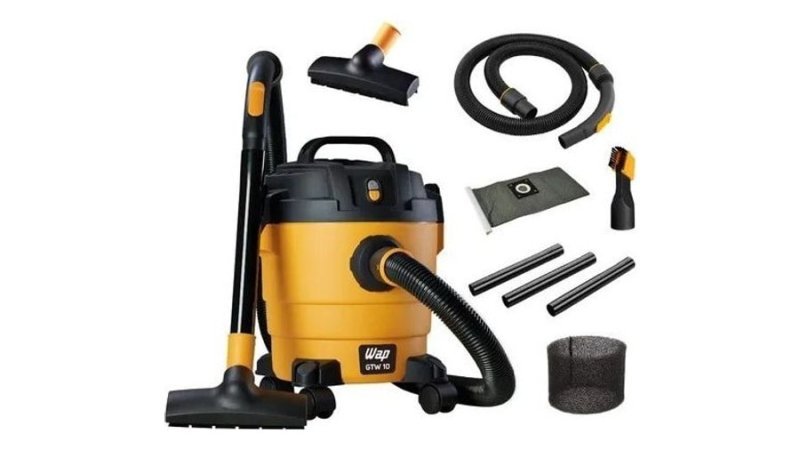 Aspirador de Pó e Água Wap Gtw 10 1400W de Potência com Bocal de Sopro