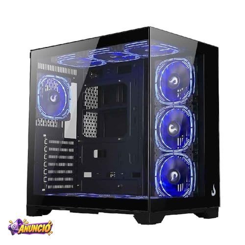 Gabinete Gamer Rise Mode Galaxy Glass Standard V2
