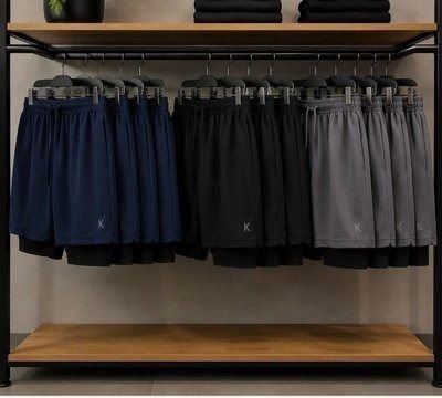 KITZÃO DOS SHORTS 2 EM 1 PRA TREINAR