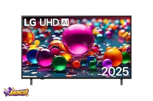 Smart TV LG UHD AI UA75 50 polegadas HDR10 Pro Processador α7 AI Ger 8 webOS 25