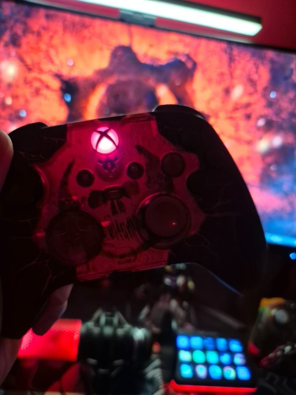 Controle Sem Fio Xbox Series Edição Limitada Gears Of Wars E-day + Frete Grátis