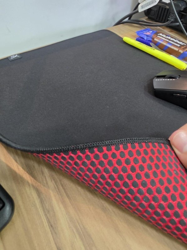 Mousepad HyperX Pulsefire HMPM1-M, Médio 300x360mm, Preto - 4Z7X3AA