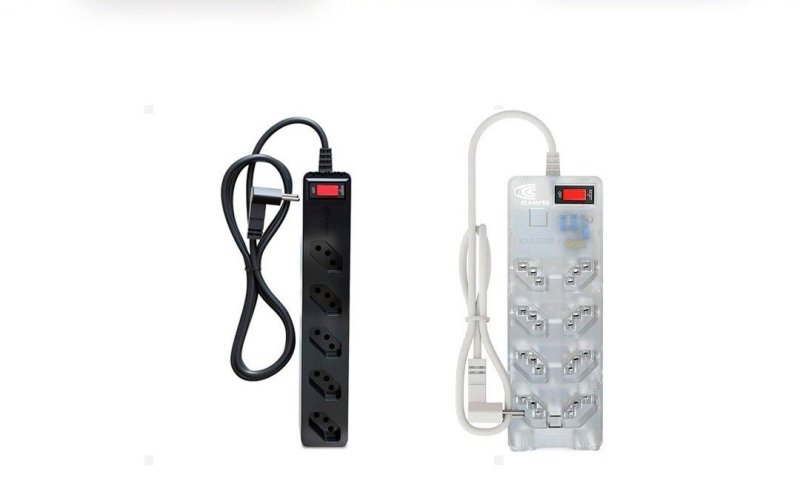 Filtro De Linha iCLAMPER 5 Tomadas - Preto