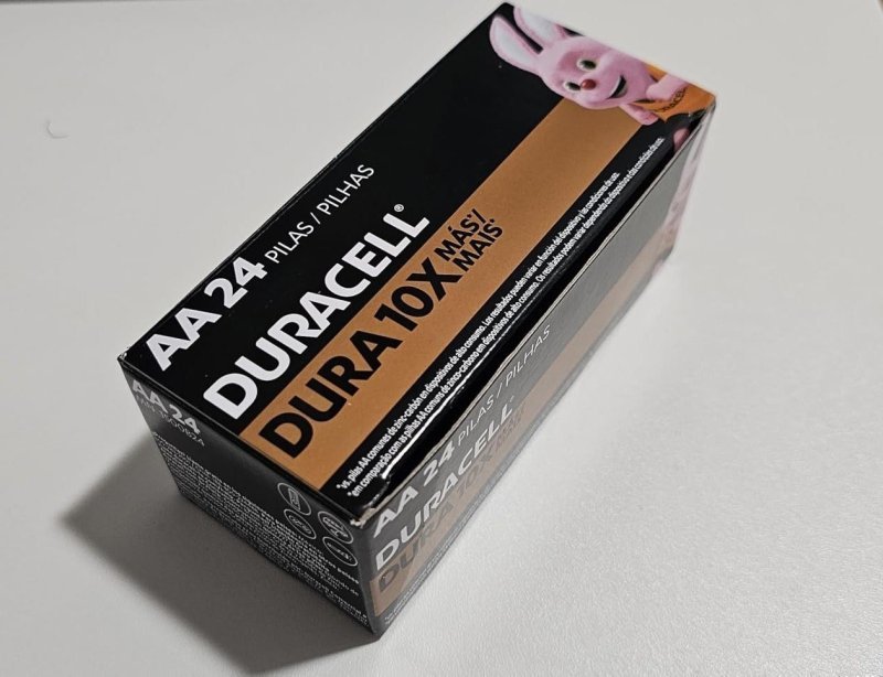 Duracell Pilhas Alcalinas AA Pequena Pack 24 Unidades