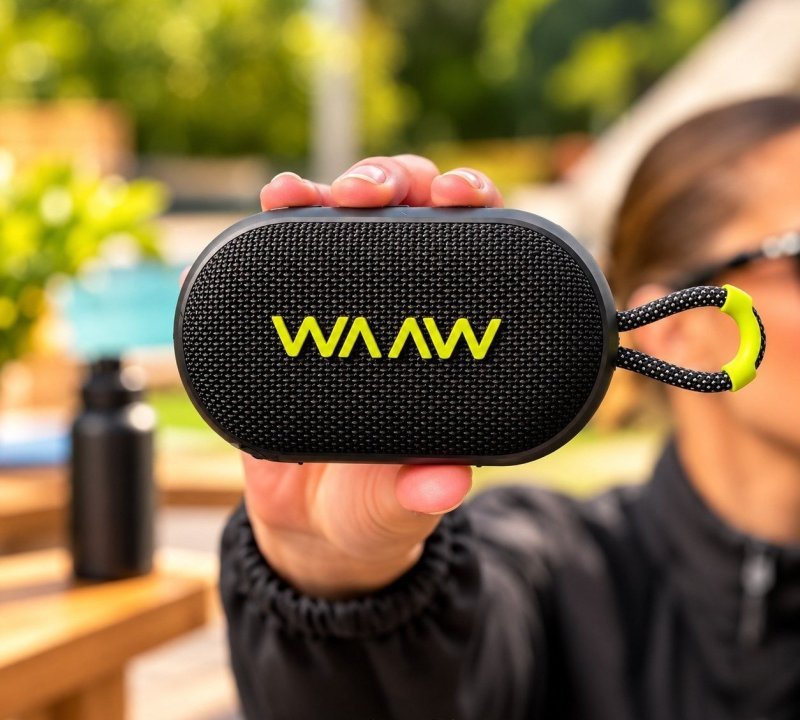 WAAW by ALOK Caixa de Som Bluetooth ME 110 12 Horas de Reprodução