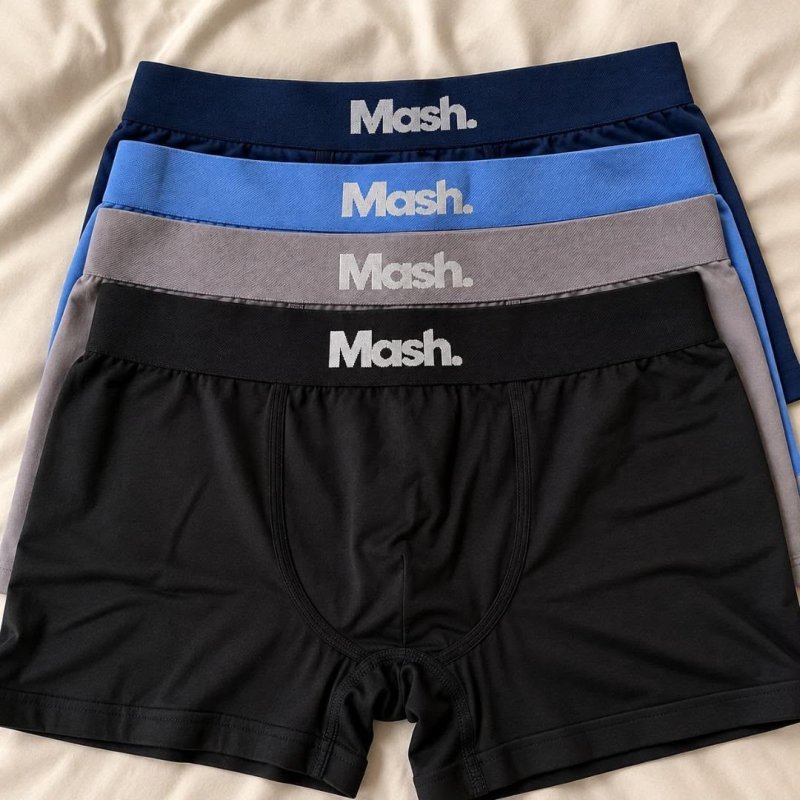 KIT COM 4 CUECAS MASH