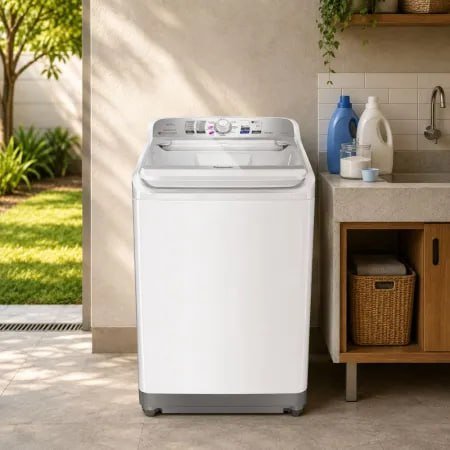 Máquina De Lavar 15kg Branca Na-f150b1w Branco