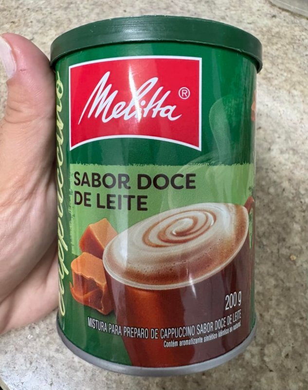Cappuccino Melitta Doce DE Leite 200g
