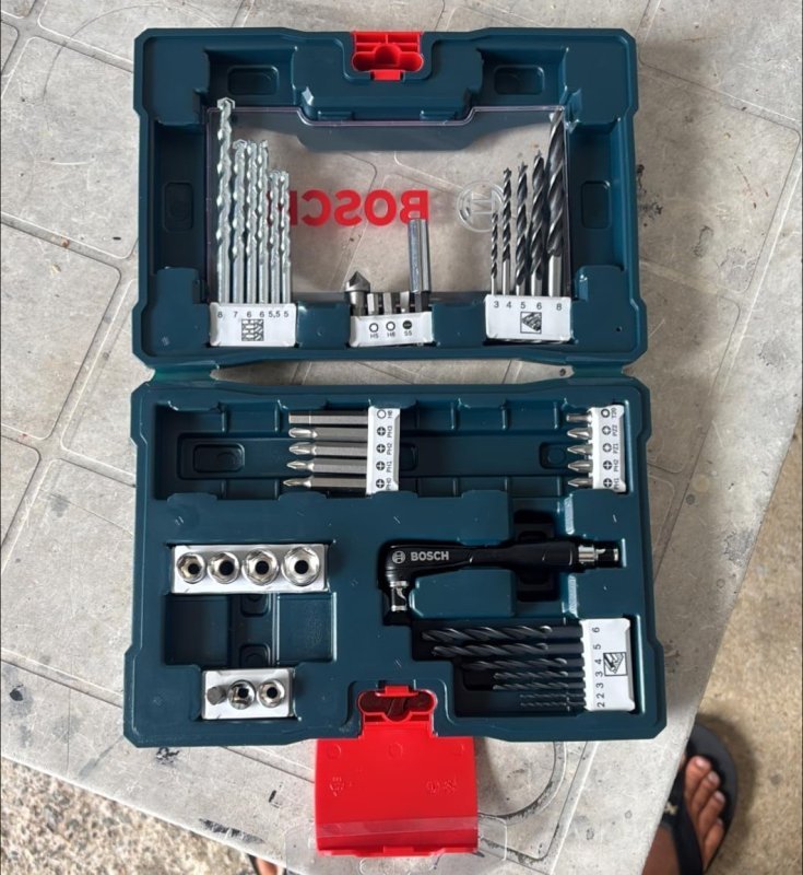 Kit de Pontas e Brocas Bosch V-Line 41 pçs