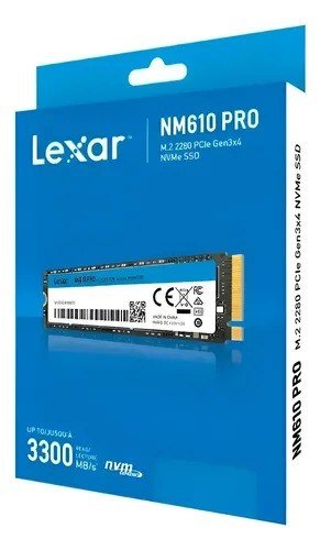 SSD Lexar NM610 Pro de 1 TB M.2 2280 NVMe para PC