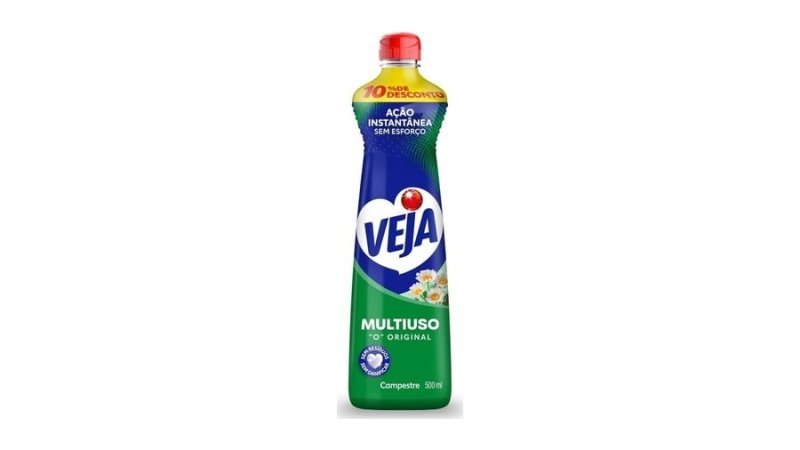 10x Veja Limpador Multiuso Campestre 500ml