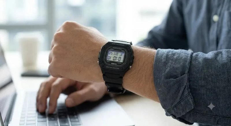 Relógio De Pulso Casio Youth W-218H-1AV