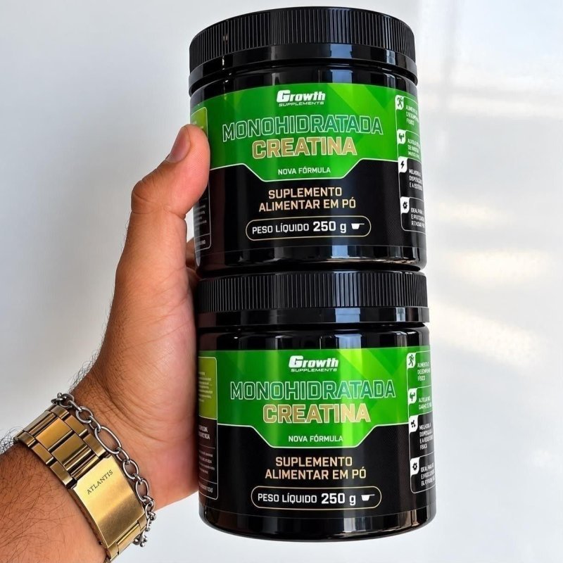 Creatina Monohidratada Growth Supplements 250g