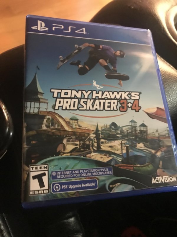 Tony Hawk's Pro Skater 3 + 4 PS4 + Frete Grátis