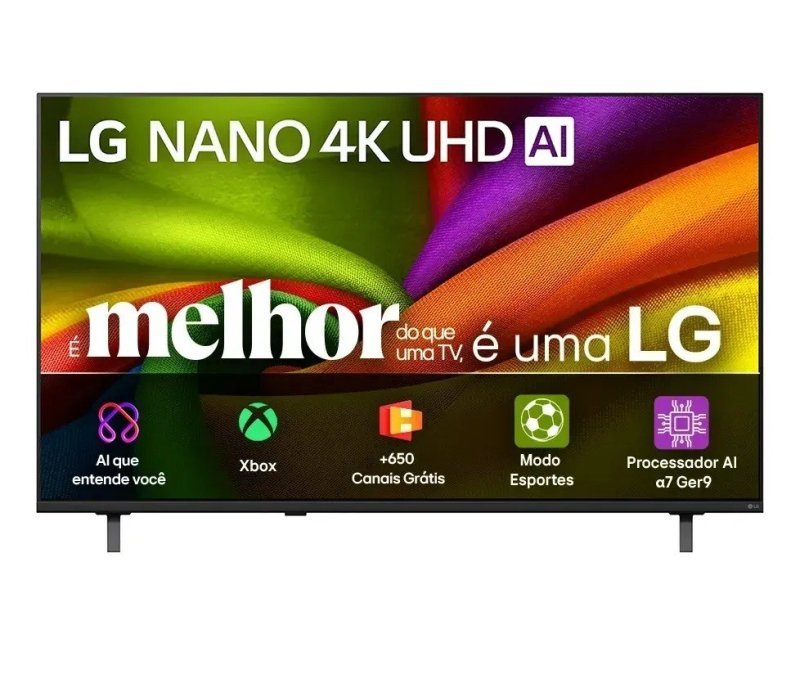 Smart TV 55" LED 4K UHD LG NANO AI 55NU850 (60Hz) + Frete Grátis