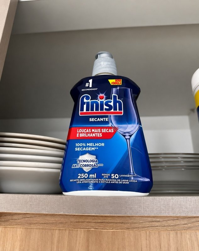 Finish Secante para Lava Louças e Abrilhantador 250ml