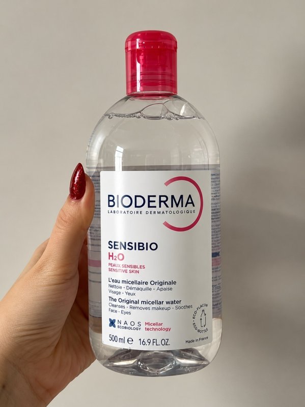 BIODERMA Água Micelar Demaquilante Calmante Sensibio H20 500ml