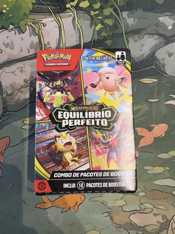 Pokémon TCG: Mega Evolução - Equilíbrio Perfeito - Booster Bundle - Português + Frete Grátis