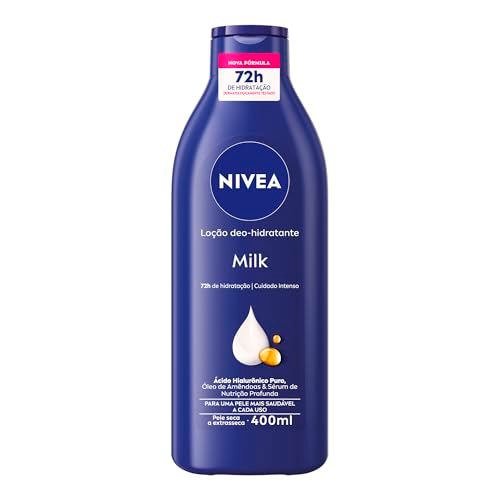 10 UNIDADES: NIVEA Loção Deo-Hidratante Milk 400ml