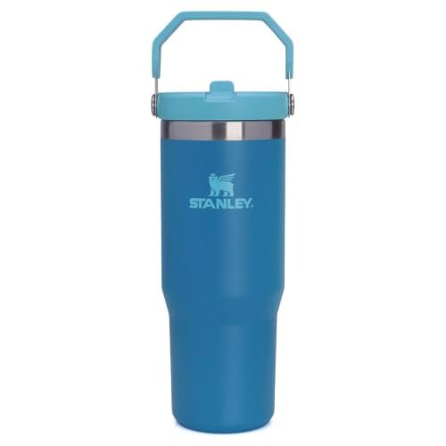 Stanley Garrafa Térmica Tumbler Flip Straw Azure 887ml