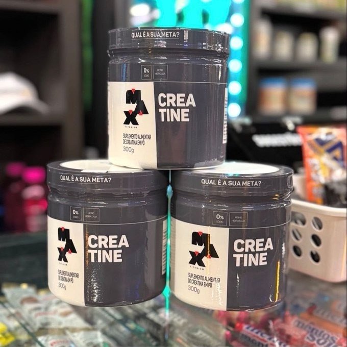 Kit com 2x Creatina 100% Max Titanium 300g