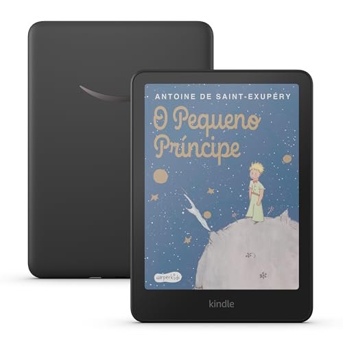 Amazon Kindle Colorsoft 16GB (modelo 2024) - Com tela colorida e temperatura de luz ajustável - Cor Preta
