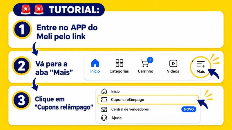 Próximo Cupom 30% OFF Mercado Livre