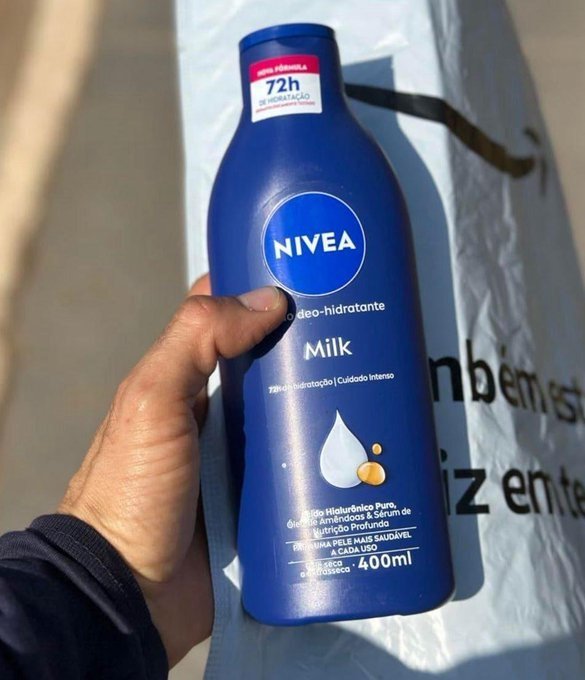 NIVEA Loção Deo-Hidratante Milk 400ml