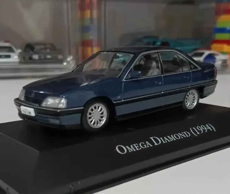 Miniatura Chevrolet Ômega (1994) 1:43 Coleção Chevrolet Série Ouro Edição 29 + Frete Grátis