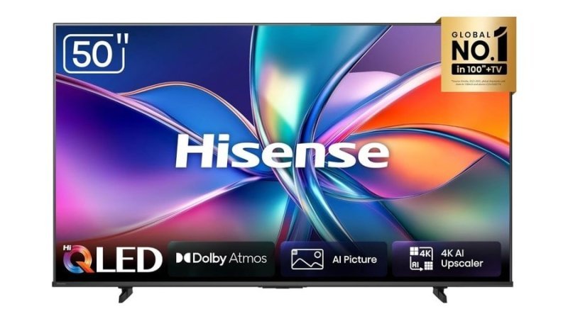 Hisense Smart TV 4K Hi-QLED 50" Polegadas 50Q6QVV