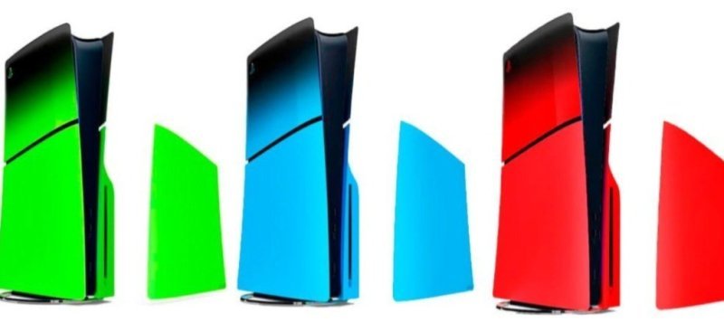 Tampas para Console Playstation 5 Slim - Edição Hyperpop