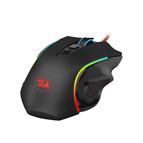 Mouse Gamer Redragon Griffin Preto RGB 7200 DPI M607