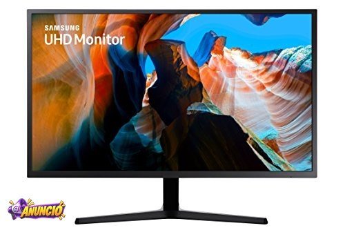 Monitor UHD Samsung 32", 4K, HDMI, Display Port, Freesync, Preto, Série UJ59