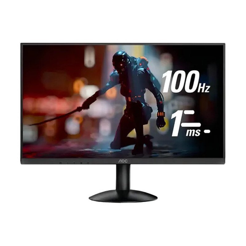 Monitor Aoc 23,8 Full Hd 100hz 1ms Hdmi Vga 24b30hm2 Preto